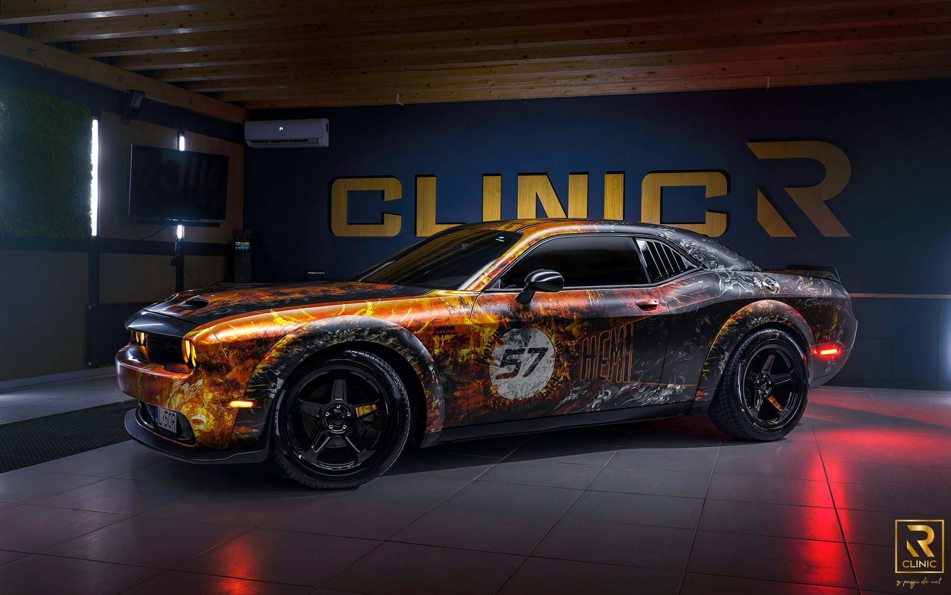 Ford Mustang w Studiu Autodetailingu R Clinic